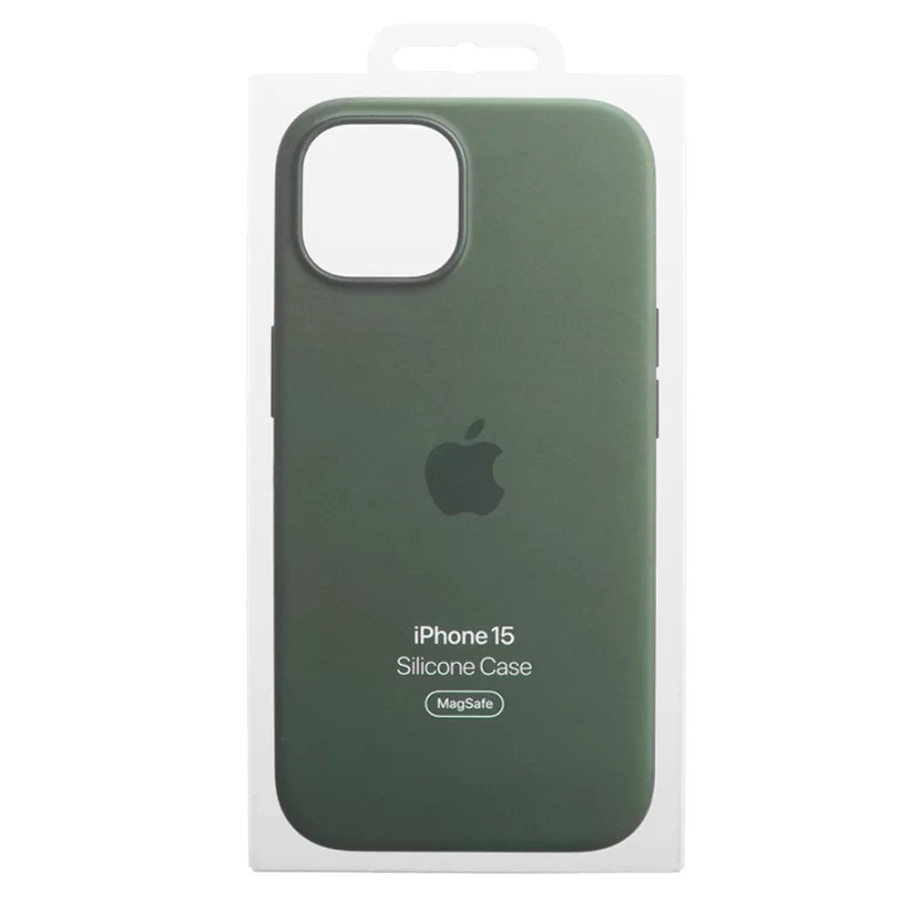 ΘΗΚΗ IPHONE 15 MT0X3ZM/A SILICONE MAGSAFE COVER CYPRESS PACKING OR - Image 2