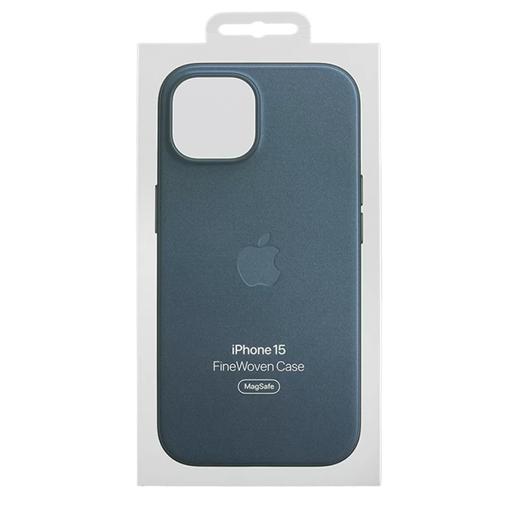 ΘΗΚΗ IPHONE 15 MT3G3ZM/A FINEWOVEN MAGSAFE BACK COVER PACIFIC BLUE PACKING OR - Image 2