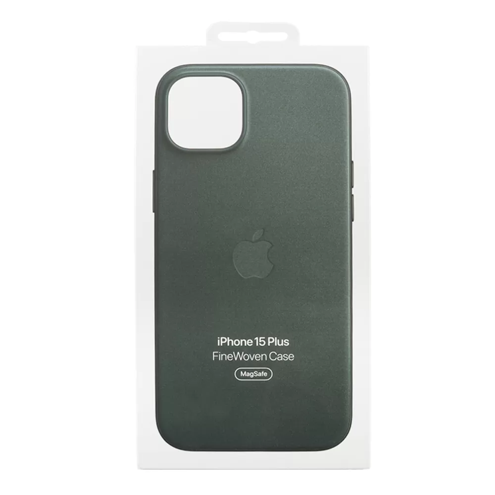 ΘΗΚΗ IPHONE 15 PLUS MT4F3ZM/A FINEWOVEN MAGSAFE BACK COVER EVERGREEN PACKING OR - Image 2