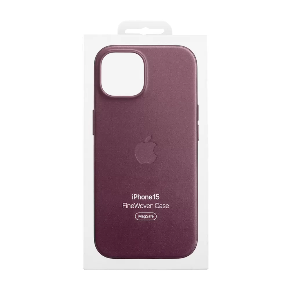 ΘΗΚΗ IPHONE 15 MT3E3ZM/A FINEWOVEN MAGSAFE BACK COVER MULBERRY PACKING OR - Image 2