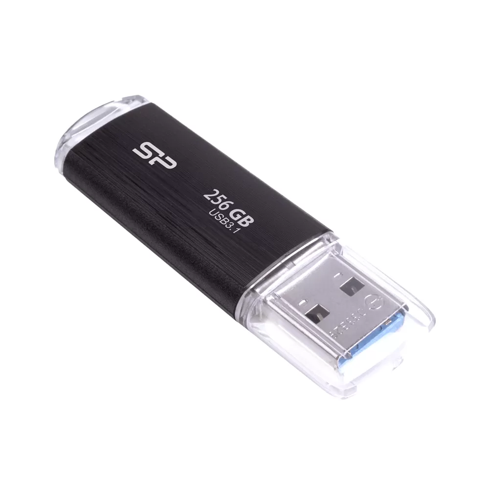 SILICON POWER USB FLASH DRIVE 256GB USB 3.2 BLAZE B02 SP256GBUF3B02V1K BLACK - Image 4