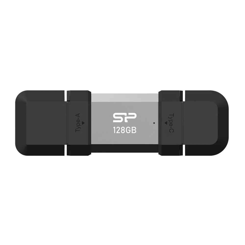 SILICON POWER USB - TYPE C FLASH DRIVE 128GB 200MB/s USB 3.2+OTG C51 SP128GBUC3C51V1S - Image 4