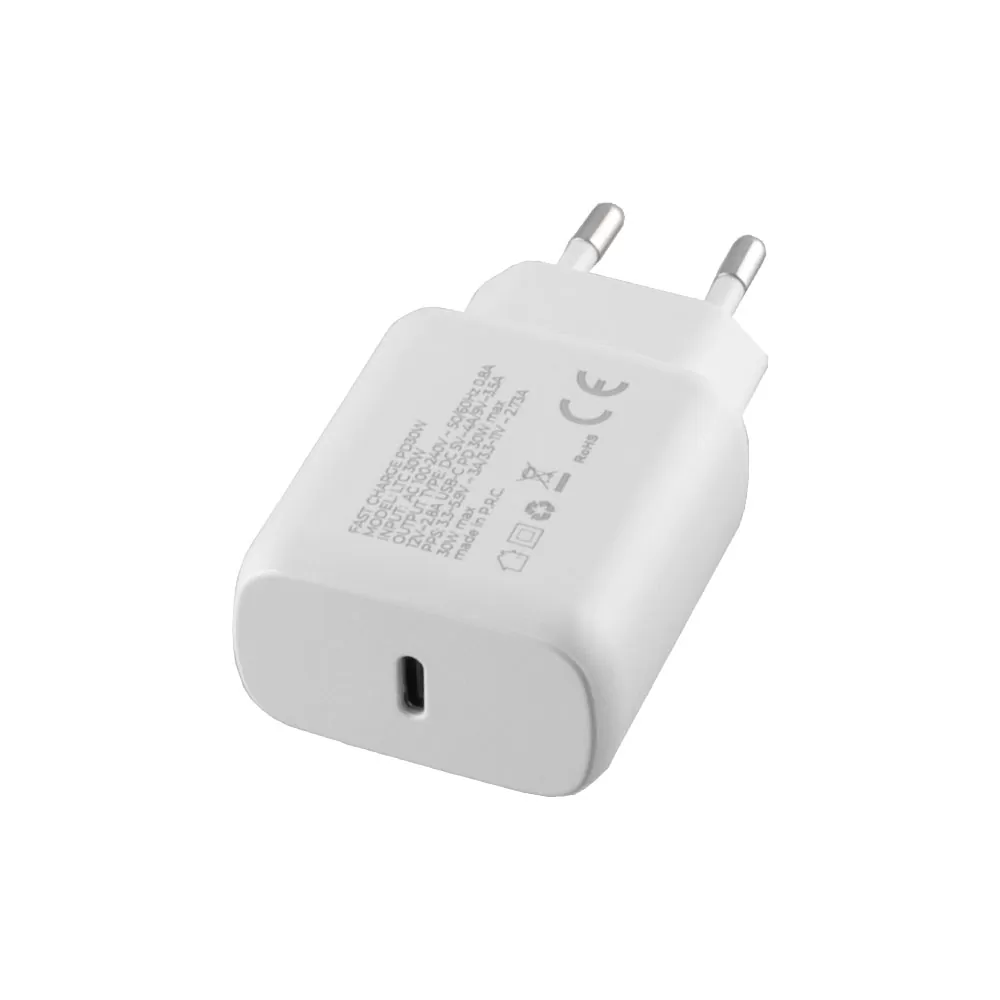 LIME TYPE C PD 3.0 SUPER FAST TRAVEL LTC30W 4.0A 30W+ ΦΟΡΤΙΣΗΣ-DATA LCC03 TYPE C TO TYPE C 40W WHITE - Image 7
