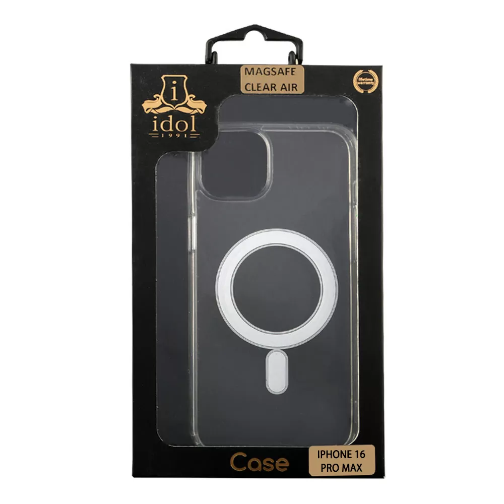 IDOL 1991 MAGSAFE ANTISHOCK CLEAR AIR TPU1 ΘΗΚΗ IPHONE 16 PRO MAX 6.9" BACK COVER CAMERA GUARD ΔΙΑΦΑΝΗ - Image 2