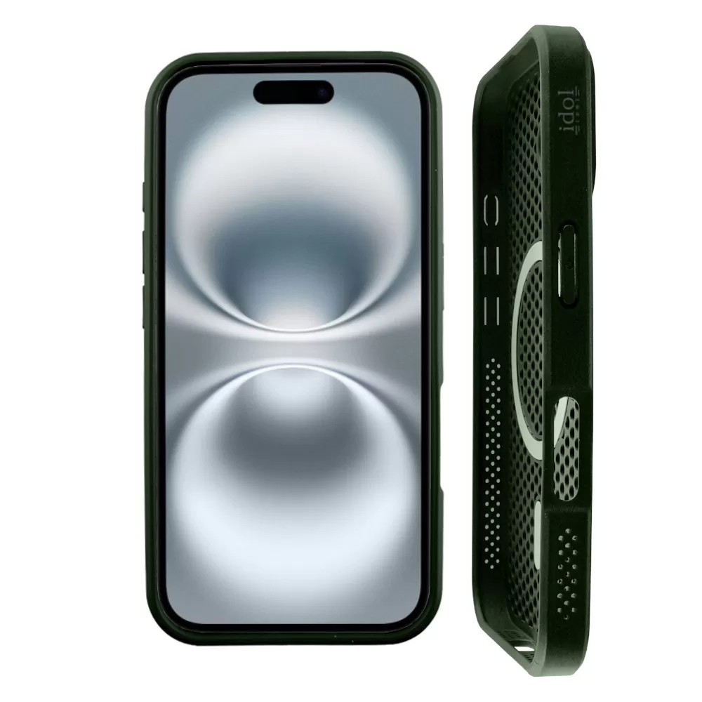 IDOL 1991 MAG AIR TPU ΘΗΚΗ IPHONE 17 6.3in MAGSAFE CAMERA GUARD DARK GREEN - Image 12