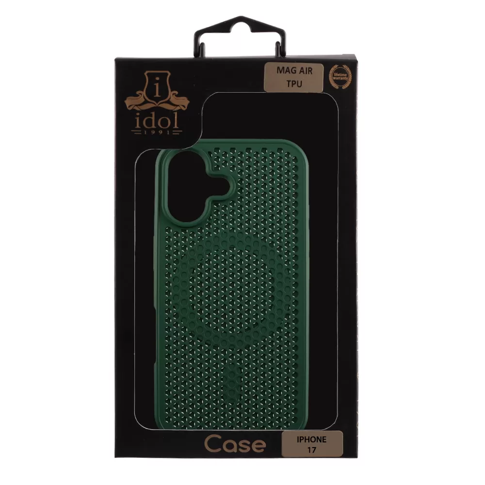 IDOL 1991 MAG AIR TPU ΘΗΚΗ IPHONE 17 6.3in MAGSAFE CAMERA GUARD DARK GREEN - Image 2