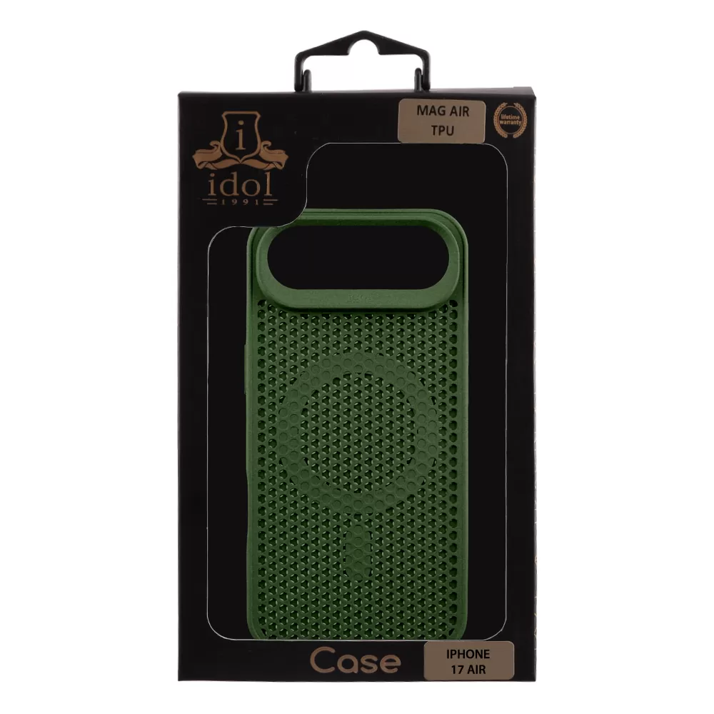 IDOL 1991 MAG AIR TPU ΘΗΚΗ IPHONE 17 AIR 6.5in MAGSAFE CAMERA GUARD DARK GREEN - Image 2