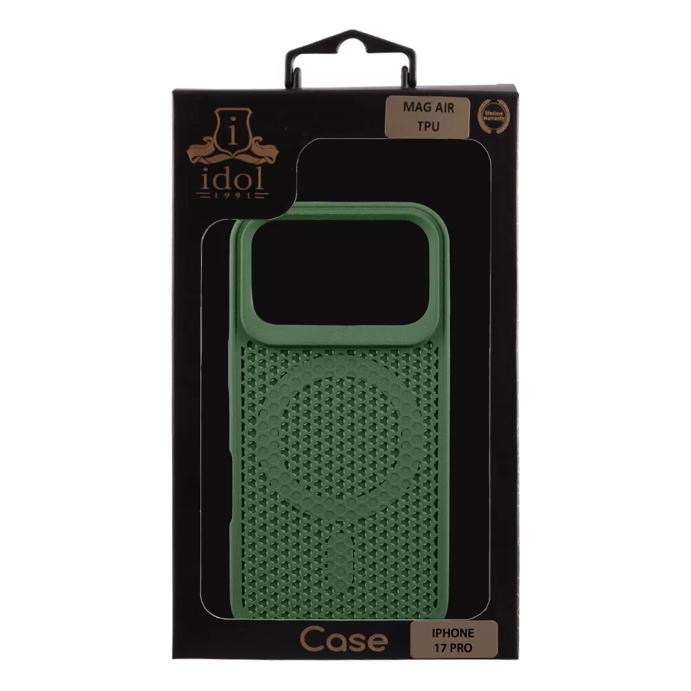 IDOL 1991 MAG AIR TPU ΘΗΚΗ IPHONE 17 PRO 6.3in MAGSAFE CAMERA GUARD DARK GREEN - Image 2