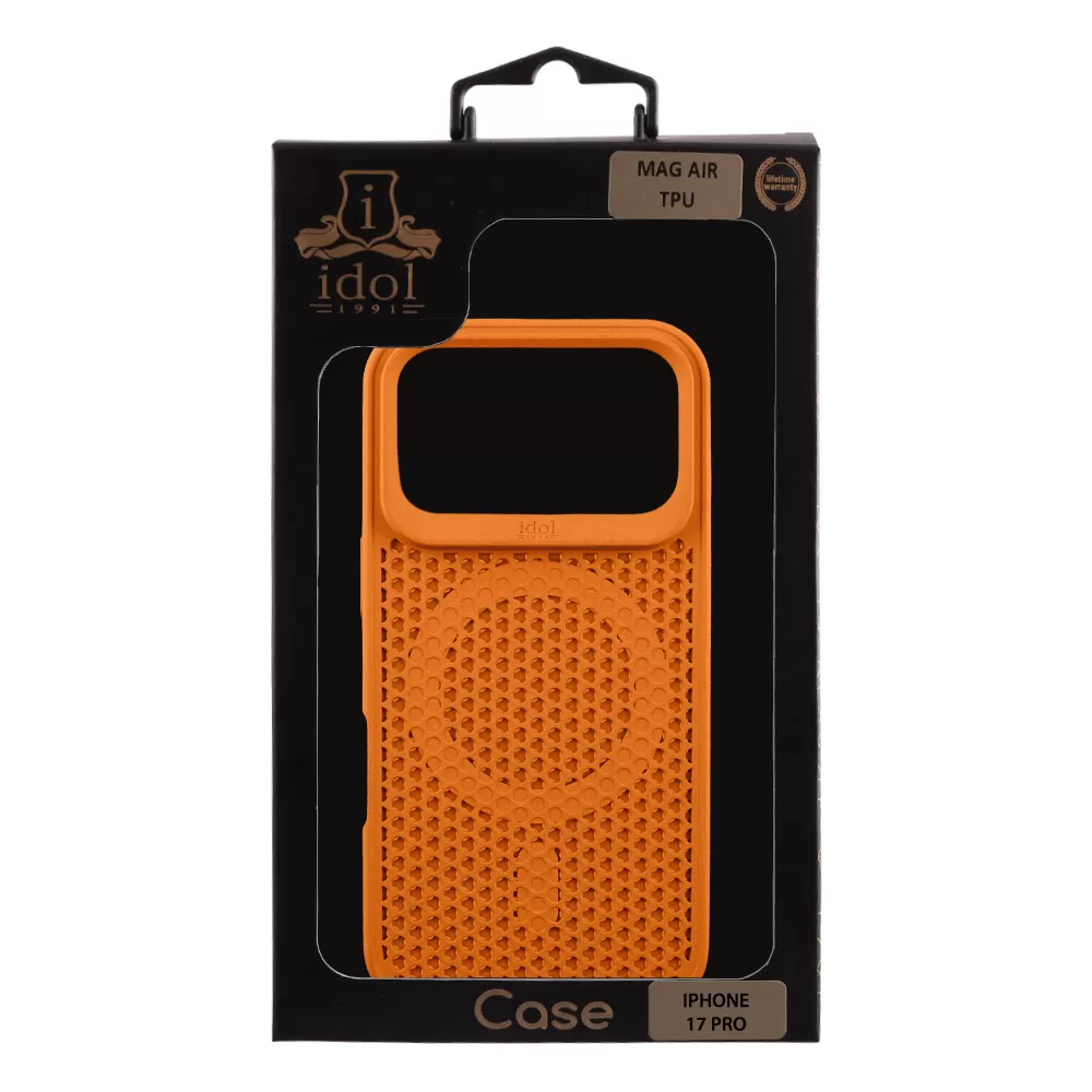 IDOL 1991 MAG AIR TPU ΘΗΚΗ IPHONE 17 PRO 6.3in MAGSAFE CAMERA GUARD ORANGE - Image 2