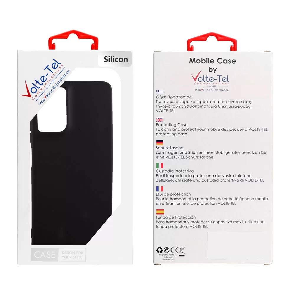 VOLTE-TEL SILICON TPU ΘΗΚΗ MOTOROLA MOTO G06 XT2535-1/MOTO G06 POWER XT2535-13 6.88in  CAMERA GUARD BLACK - Image 2
