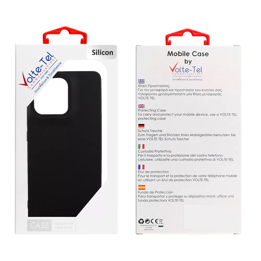 VOLTE-TEL SILICON TPU ΘΗΚΗ MOTOROLA MOTO G86 5G XT2527-2 6.67in 6.67in  CAMERA GUARD BLACK - Image 2