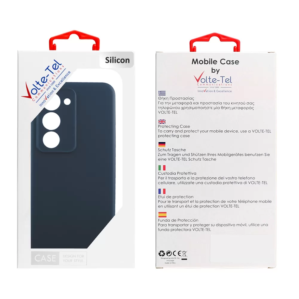 VOLTE-TEL SILICON TPU ΘΗΚΗ XIAOMI REDMI 15 5G 6.9in CAMERA GUARD BLUE - Image 2