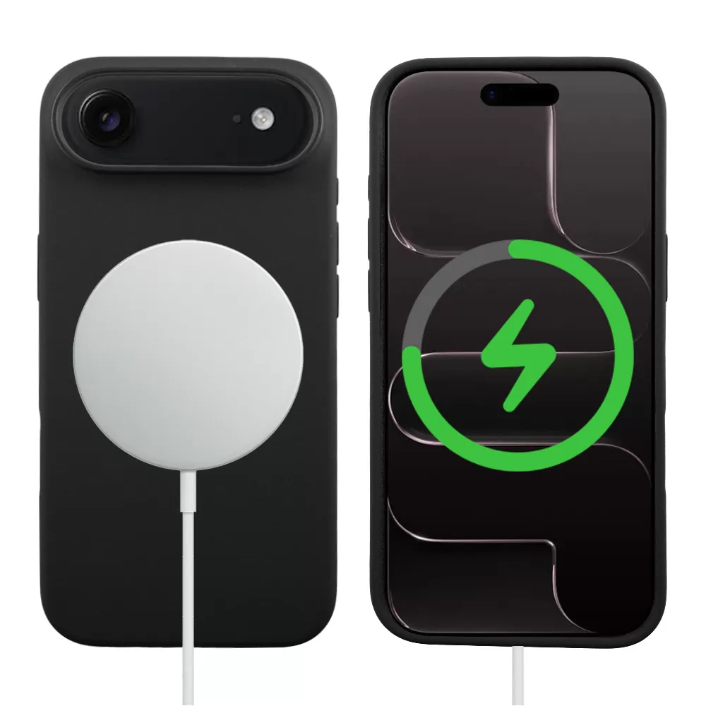 IDOL 1991 ΘΗΚΗ IPHONE 17 AIR 6.5" VELVET MAGSAFE TPU CAMERA GUARD BLACK - Image 6