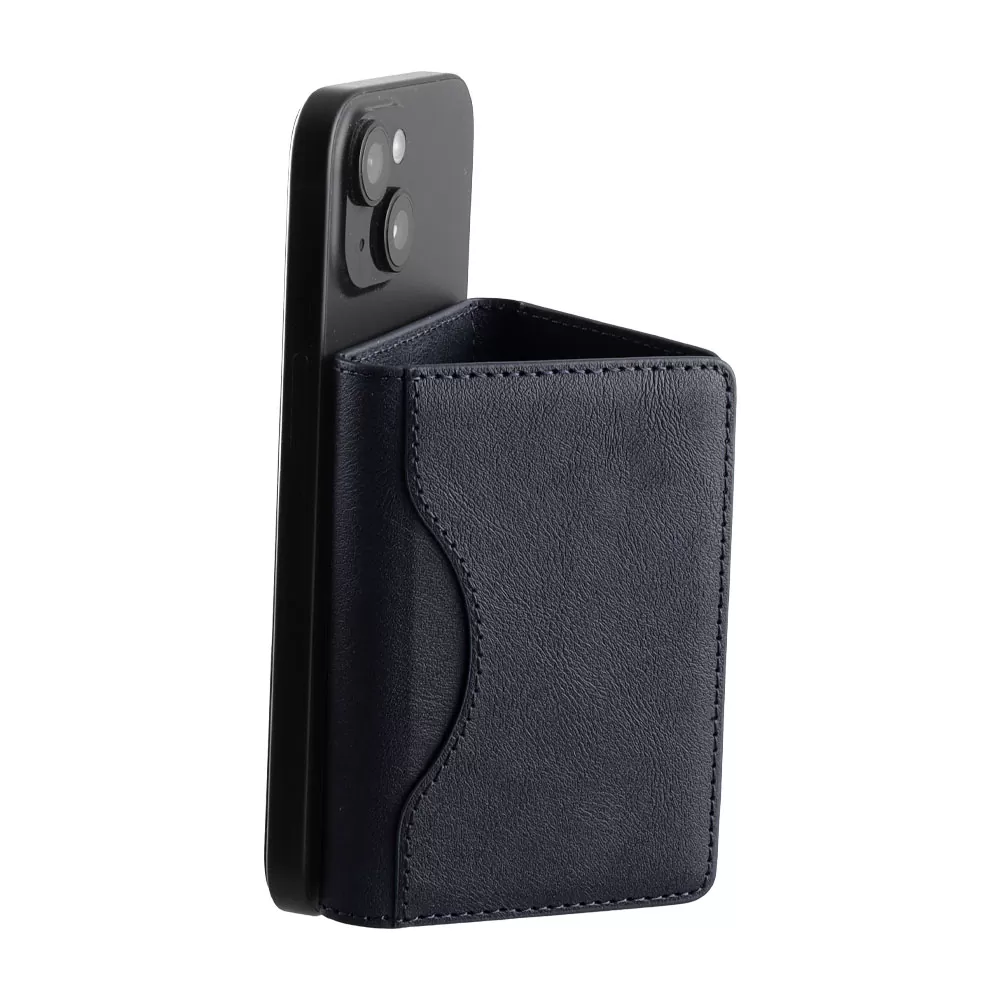 IDOL 1991 LEATHER POCKET MAGSAFE ANTI-RF CARD WALLET BLUE - Image 10