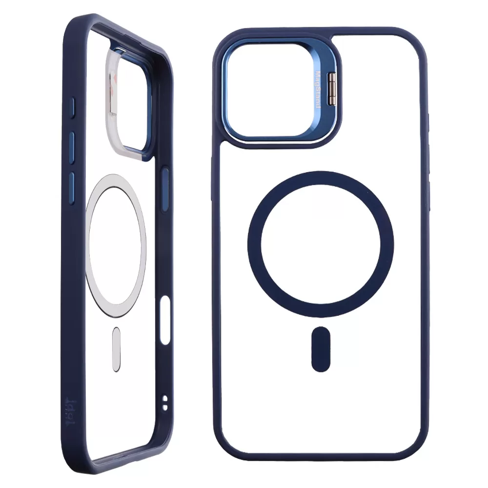 IDOL 1991 MAGSTAND CLEAR TPU ΘΗΚΗ IPHONE 16 6.1in HYPER MAGSAFE CAMERA GUARD BLUE - Image 6