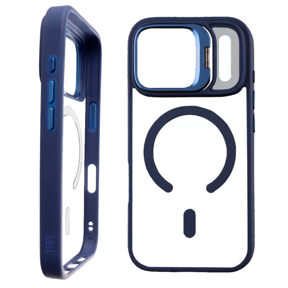 IDOL 1991 MAGSTAND CLEAR TPU ΘΗΚΗ IPHONE 17 PRO MAX 6.9in  HYPER MAGSAFE CAMERA GUARD BLUE - Image 6