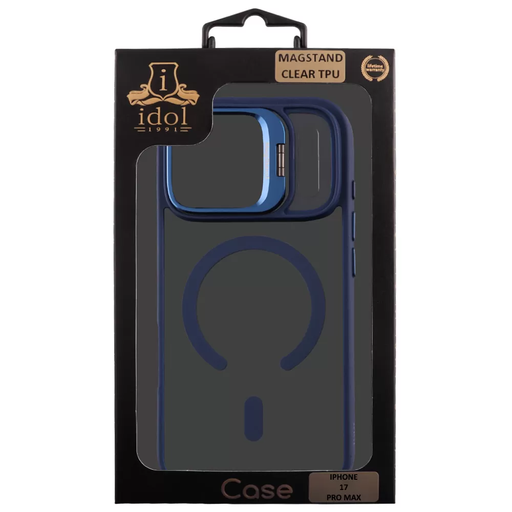 IDOL 1991 MAGSTAND CLEAR TPU ΘΗΚΗ IPHONE 17 PRO MAX 6.9in  HYPER MAGSAFE CAMERA GUARD BLUE - Image 2