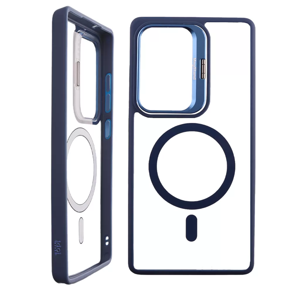 IDOL 1991 MAGSTAND CLEAR TPU ΘΗΚΗ SAMSUNG S25 ULTRA 5G S938 6.9in HYPER MAGSAFE CAMERA GUARD BLUE - Image 6