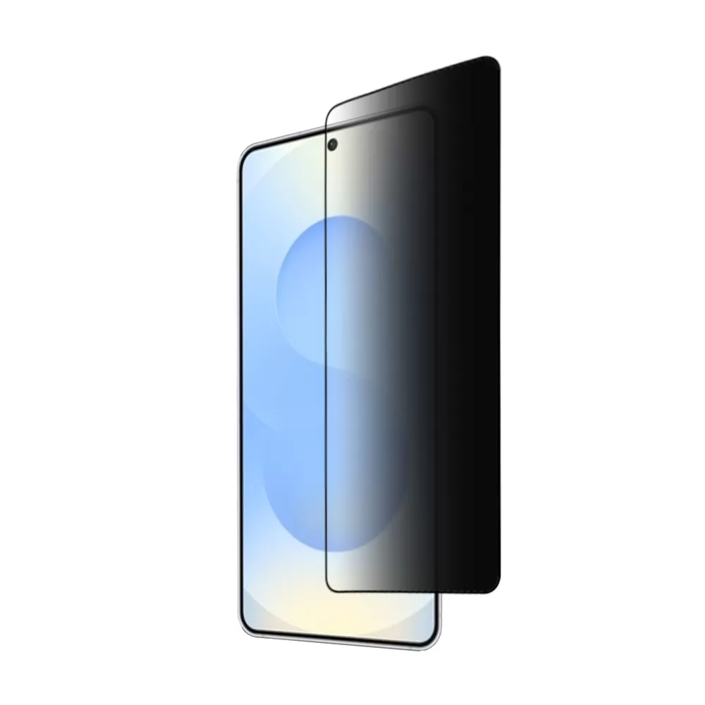 IDOL 1991 PRIVACY ANTISPY TEMPERED GLASS SAMSUNG S26 5G 6.3in 9H 0.25mm 3D SEMI CURVED EDGE GLUE FINGER UNLOCK BLACK - Image 7