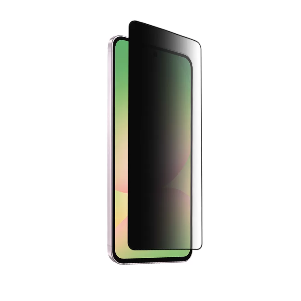 IDOL 1991 PREMIUM PRIVACY ANTISPY TEMPERED GLASS SAMSUNG A57 5G 6.7in 9H 0.25mm SEMI CURVED FULL GLUE BLACK - Image 7