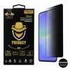 IDOL 1991 PRIVACY ANTISPY TEMPERED GLASS SAMSUNG A37 5G 6.7in 9H 0.25mm SEMI CURVED FULL GLUE BLACK