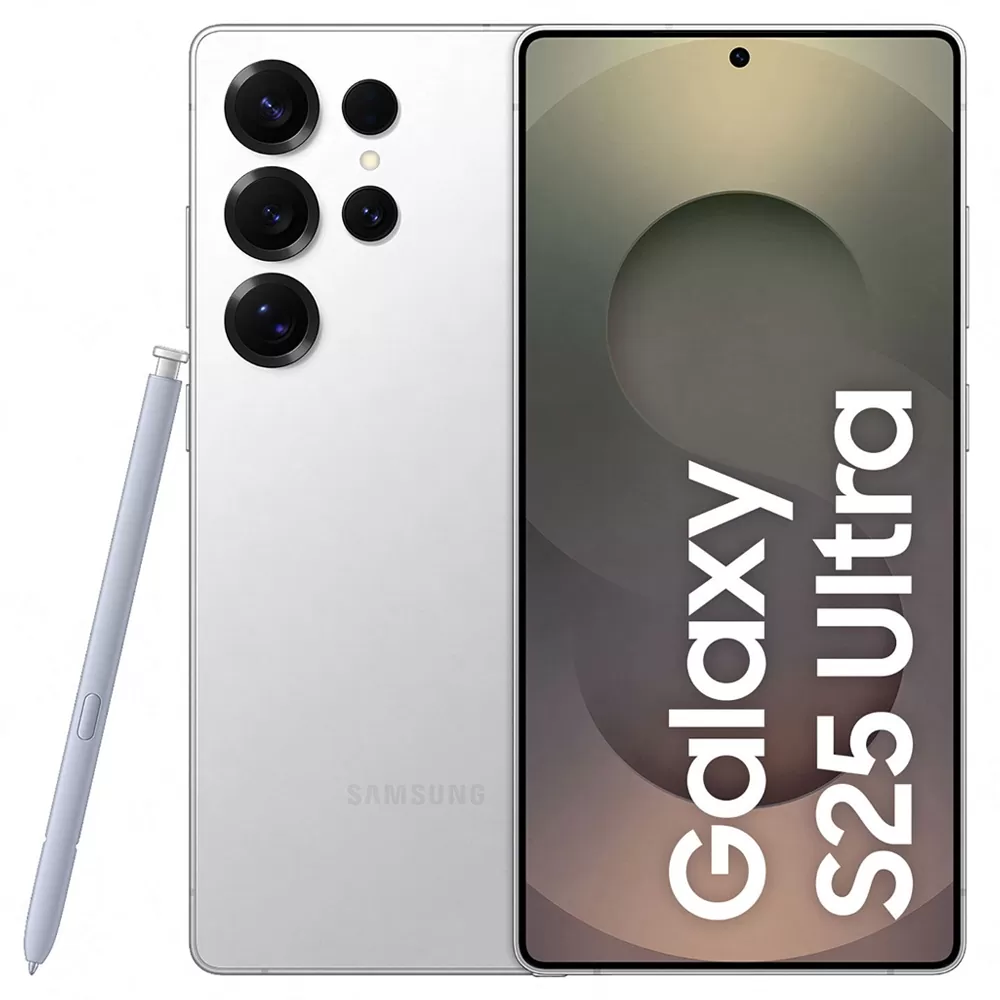 ΚΙΝΗΤΟ SAMSUNG GALAXY S25 ULTRA S938 5G 6.9in 12GB/256GB DUAL SIM TITANIUM WHITE SILVER GR