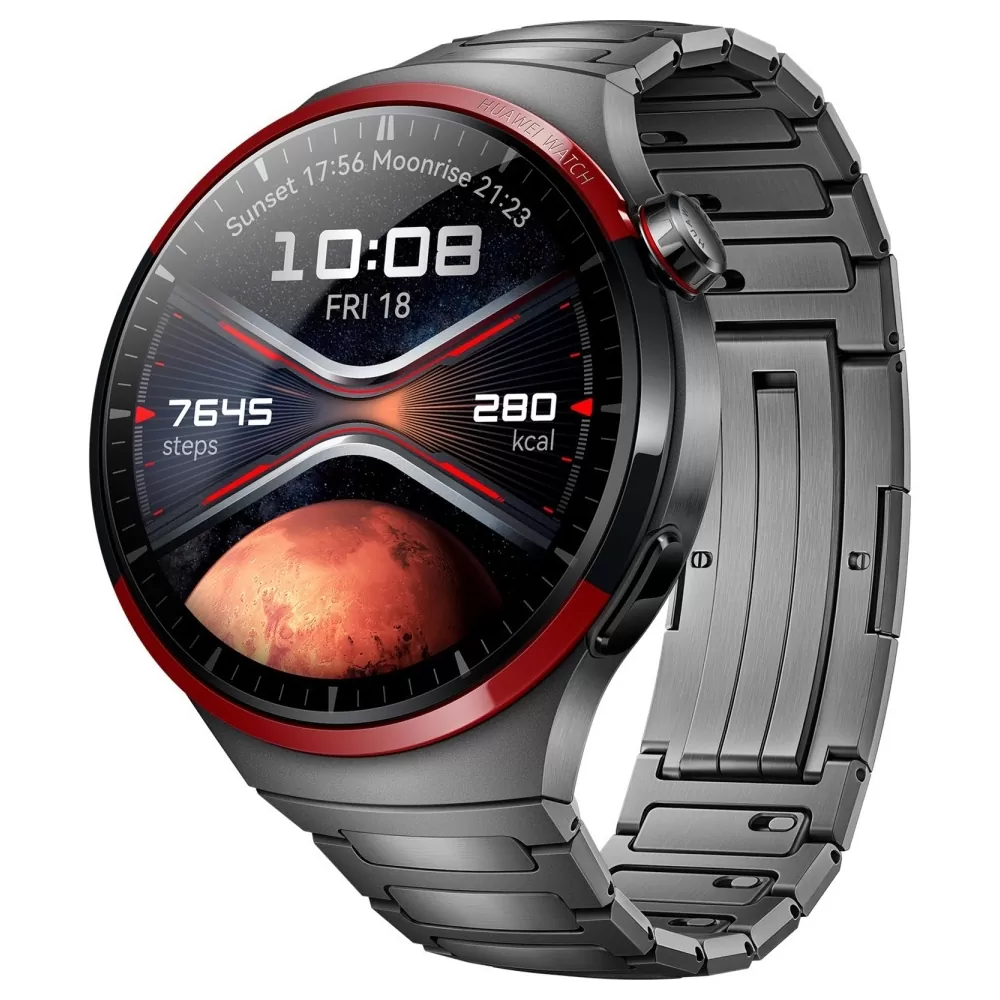 SMART WATCH HUAWEI 4 PRO SPACE EDITION 48MM 1.5in 55020BXL 2GB/32GB BT V 5.2 ΑΔΙΑΒΡΟΧΟ TITANIUM GREY GR