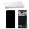 SAMSUNG A51 A515 ΟΘΟΝΗ AMOLED +TOUCH SCREEN + LENS + FRAME GH82-22084A BLACK ORIGINAL SERVICE PACK