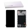 SAMSUNG A51 A515 ΟΘΟΝΗ AMOLED +TOUCH SCREEN + LENS + FRAME GH82-22084A BLACK ORIGINAL SERVICE PACK