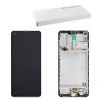 SAMSUNG A21s A217 ΟΘΟΝΗ+TOUCH SCREEN + LENS + FRAME GH82-23089A BLACK ORIGINAL SERVICE PACK