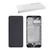 SAMSUNG M21 M215/ M30s M307 ΟΘΟΝΗ AMOLED +TOUCH SCREEN + LENS + FRAME GH82-21266A BLACK ORIGINAL SERVICE PACK