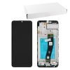 SAMSUNG A02s A025G ΟΘΟΝΗ PLS +TOUCH SCREEN + LENS + FRAME GH81-20181A BLACK ORIGINAL SERVICE PACK