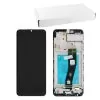 SAMSUNG A02s A025G ΟΘΟΝΗ PLS +TOUCH SCREEN + LENS + FRAME GH81-20181A BLACK ORIGINAL SERVICE PACK