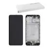 SAMSUNG M31 M315 ΟΘΟΝΗ AMOLED +TOUCH SCREEN + LENS + FRAME GH82-22631A BLACK ORIGINAL SERVICE PACK