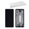 SAMSUNG A52 4G A525/A52 5G A526 ΟΘΟΝΗ AMOLED +TOUCH SCREEN + LENS + FRAME GH82-25754B BLUE ORIGINAL SERVICE PACK