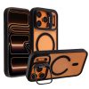 IDOL 1991 MAGSTAND CLEAR TPU ΘΗΚΗ IPHONE 17 PRO 6.3in  HYPER MAGSAFE CAMERA GUARD BLACK
