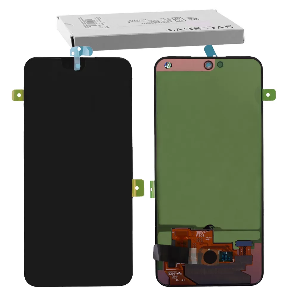 SAMSUNG A55 5G A556 ΟΘΟΝΗ AMOLED +TOUCH SCREEN + LENS + GH82-34308A BLACK ORIGINAL SERVICE PACK