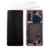 SAMSUNG S21 5G G991 ΟΘΟΝΗ AMOLED 2X + TOUCH SCREEN + LENS + FRAME GH82-24544B VIOLET (NO CAMERA) ORIGINAL SERVICE PACK