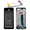 XIAOMI REDMI NOTE 11 NFC ΟΘΟΝΗ + TOUCH SCREEN + LENS + FRAME HF-5600010K7P00 BLACK TFT HYPER-FIX SERVICE PACK