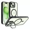 IDOL 1991 MAGSTAND CLEAR TPU ΘΗΚΗ IPHONE 15 6.1in  HYPER MAGSAFE CAMERA GUARD BLACK
