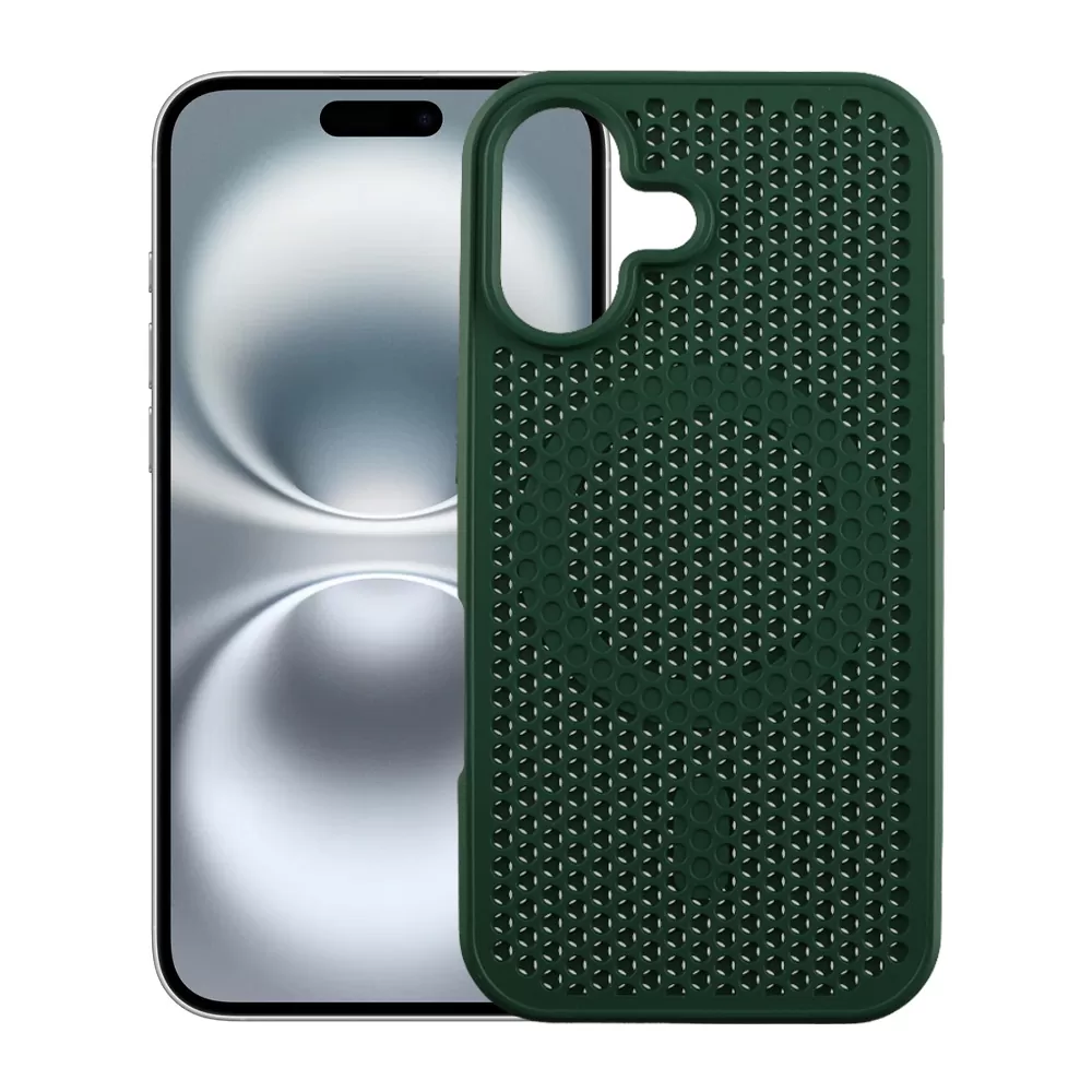 IDOL 1991 MAG AIR TPU ΘΗΚΗ IPHONE 17 6.3in MAGSAFE CAMERA GUARD DARK GREEN