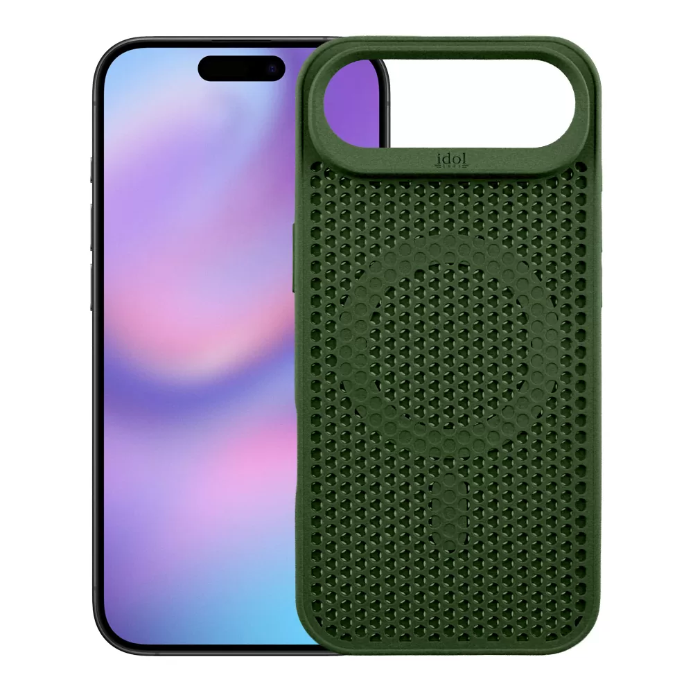 IDOL 1991 MAG AIR TPU ΘΗΚΗ IPHONE 17 AIR 6.5in MAGSAFE CAMERA GUARD DARK GREEN