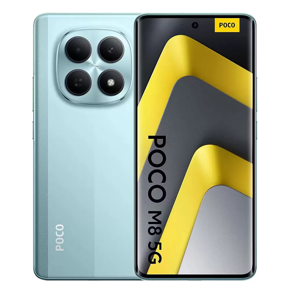 ΚΙΝΗΤΟ XIAOMI POCO M8 5G 6.77in 8GB/256GB DUAL SIM NFC GREEN GW