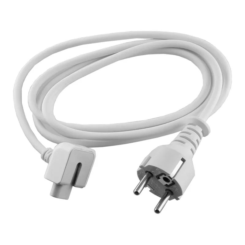 ΚΑΛΩΔΙΟ ΦΟΡΤΙΣΗΣ MACBOOK/MAGSAFE/IPAD ΣΕ ΦΙΣ ΔΙΠΟΛΙΚΟ ΕΥΡΩΠΗΣ ΑΣΠΡΟ BULK