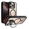 IDOL 1991 MAGSTAND CLEAR TPU ΘΗΚΗ IPHONE 16 PRO 6.1in  HYPER MAGSAFE CAMERA GUARD BLACK