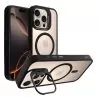IDOL 1991 MAGSTAND CLEAR TPU ΘΗΚΗ IPHONE 16 PRO 6.1in  HYPER MAGSAFE CAMERA GUARD BLACK