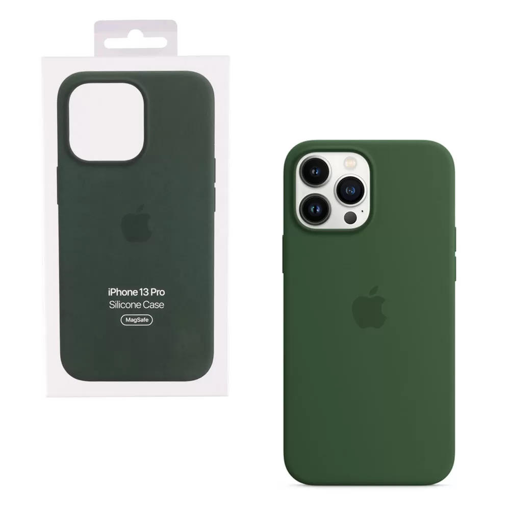ΘΗΚΗ IPHONE 13 PRO MM2F3ZM/A A2707 SILICONE COVER WITH MAGSAFE CLOVER PACKING OR