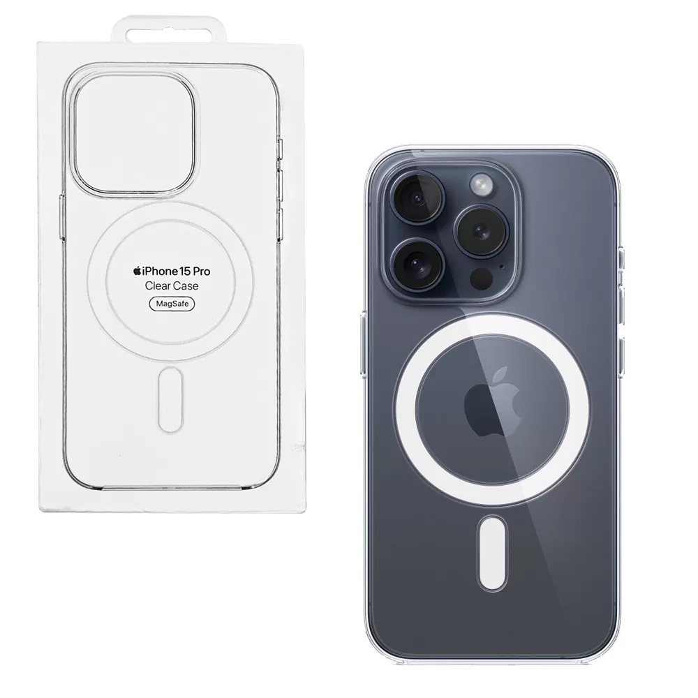 ΘΗΚΗ IPHONE 15 PRO MT223ZM/A CLEAR MAGSAFE COVER TRANSPARENT PACKING ORIGINAL