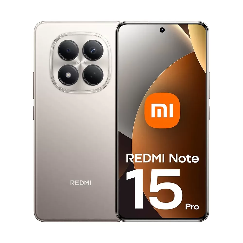 ΚΙΝΗΤΟ XIAOMI REDMI NOTE 15 PRO 4G 6.77in 8GB/256GB DUAL SIM NFC TITANIUM GW
