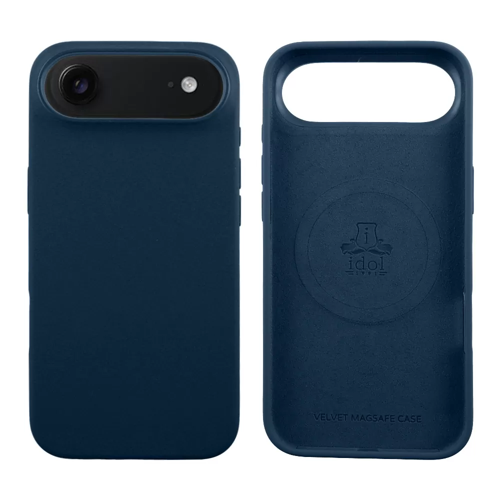 IDOL 1991 ΘΗΚΗ IPHONE 17 AIR 6.5" VELVET MAGSAFE TPU CAMERA GUARD BLUE